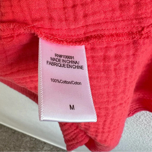 Young, Fabulous and Broke Cotton Gauze Button Down Blouse - Picture 7 of 13